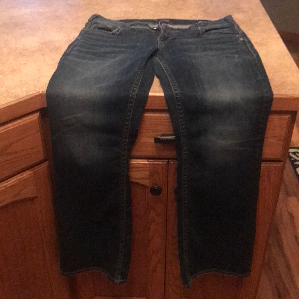 Silver jeans
